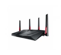 ASUS RT-AC88U wireless router Dual-band (2.4 GHz / 5 GHz) Gigabit Ethernet Black