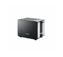 Bosch TAT7203 toaster 2 slice(s) Black,Stainless steel 1050 W