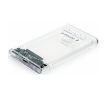 Gembird HDD/SSD enclosure 2.5 SATA USB 3.0 Transparent