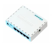 Mikrotik RB750GR3 wired router Gigabit Ethernet Turquoise,White