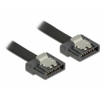 DeLOCK 83838 SATA cable 0.1 m SATA 7-pin Black
