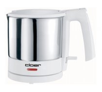 Cloer 4721 electric kettle 1 L Stainless steel,White 1800 W