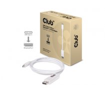 CLUB3D USB 3.1 Type C Cable to DisplayPort 1.2 UHD Adapter