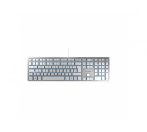 CHERRY KC 6000 Slim keyboard USB US English Silver,White
