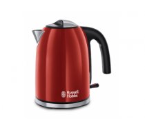 Russell Hobbs 20412-70 electric kettle Black,Red,Stainless steel