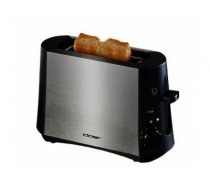 Cloer 3890 toaster 1 slice(s) Black,Stainless steel