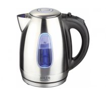 Adler AD1223 electric kettle 1.7 L Black,Stainless steel 2000 W