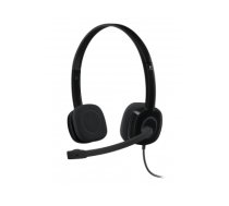 Logitech H151 Headset Head-band Black