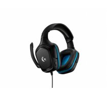 Logitech G G432 Headset Head-band Black,Blue