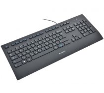 Logitech K280E keyboard USB QWERTY Russian Black