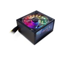 Power Supply INTER-TECH Argus RGB, 80PLUS Bronze, 600W, Retail, 1x140 Fan, 1x20+4Pin, 4+4Pin, 2xPCI-e 6+2Pin, 3x4Pin (Molex), 6xSATA, 1xFDD (Rev. 2) RGB-600_II