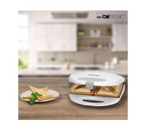 Clatronic ST 3477 sandwich maker 750 W White