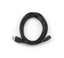 Gembird CCP-MUSB2-AMBM-1M USB cable USB 2.0 Micro-USB B USB A Black