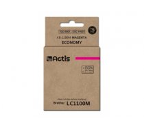 Actis KB-1100M Ink Cartridge (replacement for Brother LC1100M/980M; Standard; 19 ml; Magenta)