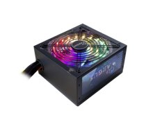 Power Supply INTER-TECH Argus RGB, 80PLUS Bronze, 700W, Retail, 1x140 Fan, 1x20+4Pin, 4+4Pin, 2xPCI-e 6+2Pin, 3x4Pin (Molex), 6xSATA, 1xFDD, rev 2.0 RGB-700W_II