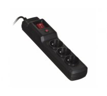 Activejet COMBO 3GN 3M black power strip with cord