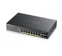 ZYXEL GS2220-10HP,EU REGION,8-PORT GBE L2 POE SWITCH WITH GBE UPLINK (1 YEAR NCC PRO PACK LICENSE BUNDLED) GS2220-10HP-EU0101F