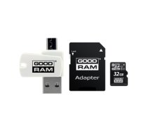 GOODRAM All in One 32GB MICRO CARD class 10 UHS I + card reader, EAN: 5908267930274 M1A4-0320R12