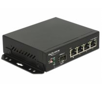 DeLOCK 87704 network switch Gigabit Ethernet (10/100/1000) Black
