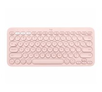 Logitech K380 keyboard Bluetooth QWERTZ German Pink