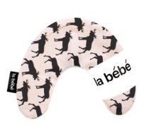 La Bebe™ Mimi Nursing Cotton Pillow Art.3323 Elk Black/Gray Pakaviņš spilventiņš 19x46 cm