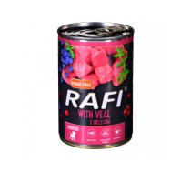 Dolina Noteci Rafi Junior with veal, cranberry, and blueberry - Wet dog food 400 g