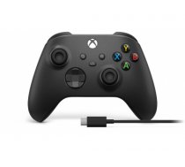 Microsoft Xbox Wireless Controller + USB-C Cable Gamepad PC, Xbox One, Xbox One S, Xbox One X, Xbox Series S, Xbox Series X Analogue / Digital Black