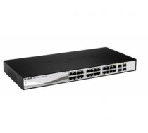 D-Link DGS-1210-26 network switch Managed L2 Gigabit Ethernet (10/100/1000) Black, Gray 1U