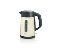 Bosch TWK4P437 electric kettle 1.7 L 2400 W Beige, Black