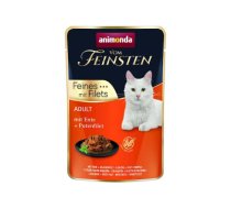 ANIMONDA vom Feinsten Duck, turkey fillet - wet cat food - 85 g