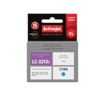 Activejet AB-3213CN Ink cartridge (replacement for Brother LC3213C; Supreme; 7 ml; cyan)