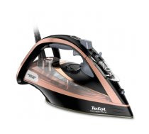 Tefal Ultimate Pure FV9845 iron Dry & Steam iron Durilium Autoclean soleplate 3200 W Black, Copper