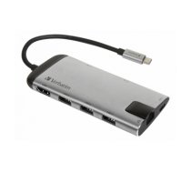 Verbatim USB-C Multiport hub HDMI LAN USB SD MicroSD