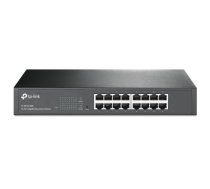 TP-LINK TL-SG1016DE network switch Managed L2 Gigabit Ethernet (10/100/1000) Black