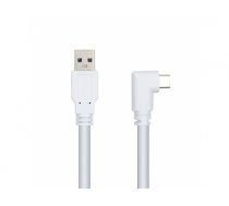 Cable for VR Oculus Quest 2, USB to USB-C, 5m, white