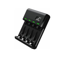 Green Cell GC VitalCharger Ni-MH AA and AAA Battery Charger with Micro USB and USB-C port