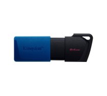Kingston 64GB USB3.2 Gen 1 DataTraveler Exodia M (Black + Blue), EAN: 740617326260 DTXM/64GB