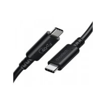 Cable CHOETECH USB4, Type-C - Type-C, 40Gbps, 100W, 20V/ 5A, 8K/ 60HZ, 0.8m