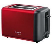Bosch TAT3P424 toaster 2 slice(s) Black,Red 970 W