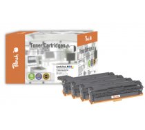 Peach 110849 toner cartridge Black,Cyan,Magenta,White 4 pc(s)