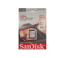 Atmiņas karte Sandisk Ultra SDXC 64GB