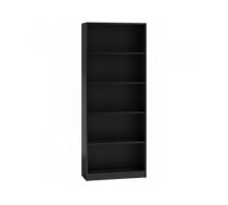 Topeshop R60 CZERŃ office bookcase