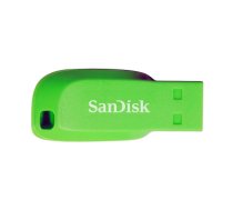 SanDisk Cruzer Blade USB Flash Drive 64GB Electric Green, EAN: 619659146955 SDCZ50C-064G-B35GE