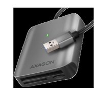 Axagon Aluminum high-speed USB-A 3.2 Gen 1 memory card reader. 3 slots, UHS-II. CRE-S3