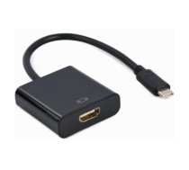 Adapteris Gembird USB Type-C Male - HDMI Female 4K@60Hz 15cm Black