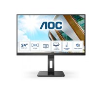 AOC P2 24P2QM LED display 60.5 cm (23.8") 1920 x 1080 pixels Full HD Black
