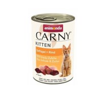 ANIMONDA Carny Kitten Beef with poultry - wet cat food - 400g