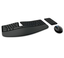 Microsoft Sculpt Ergonomic Desktop keyboard RF Wireless QWERTY English Black