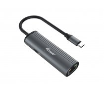 Equip USB-C to RJ45 Gigabit Network + PD Adapter