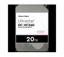 HDD Server WD/HGST ULTRASTAR DC HC560 (3.5’’, 20TB, 512MB, 7200 RPM, SATA 6Gb/s, 512E SE NP3), SKU: 0F38785 WUH722020BLE6L4